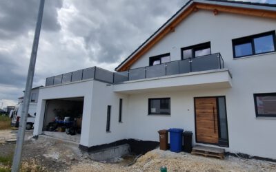 Neubau Einfamilienhaus mit Doppelgarage in Ulm-Jungingen